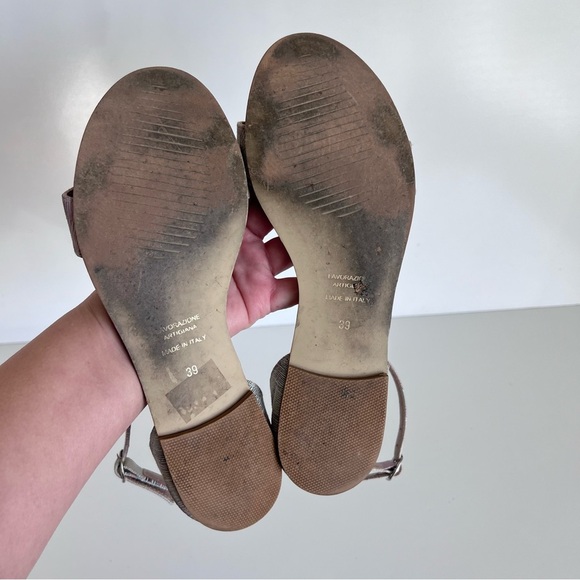 A.Soliani Women’s Multi-Color Leather Sandals - Picture 8 of 10